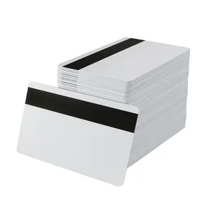 PVC printable cards with HICO magnetic stripe